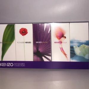 Kenzo parfymset  - Säljer detta oanvända parfymset med 5 miniparfymer från Kenzo! 🤍 kan mötas upp i Göteborg, annars tillkommer fraktkostnad:)