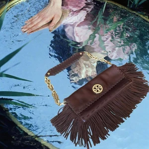 Tory Burch Bag - Tory Burch brown leather bag. Brand new. Special edition, two way use.    🍸  International Shipping FREE