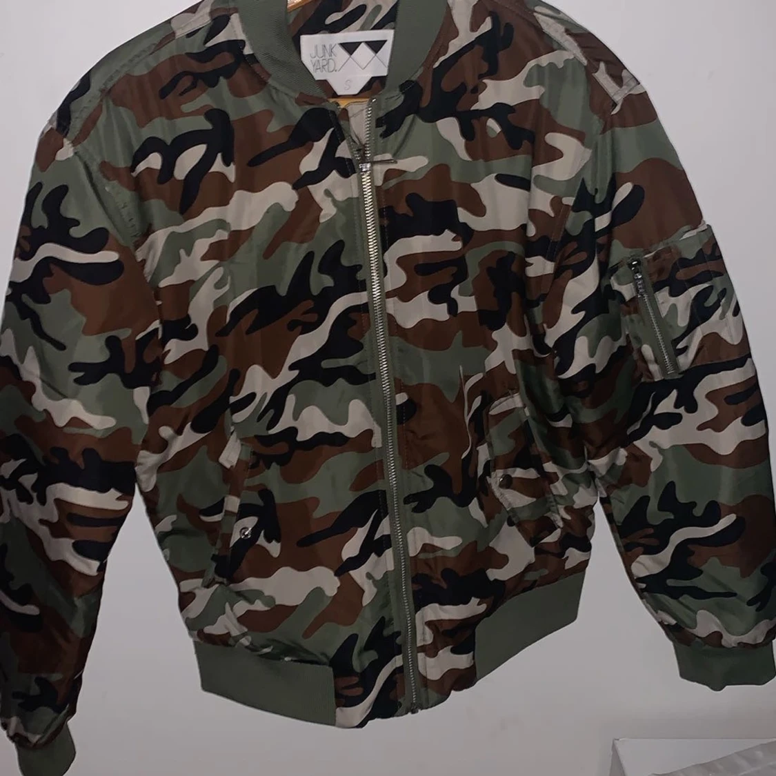 Bomberjacka militär 