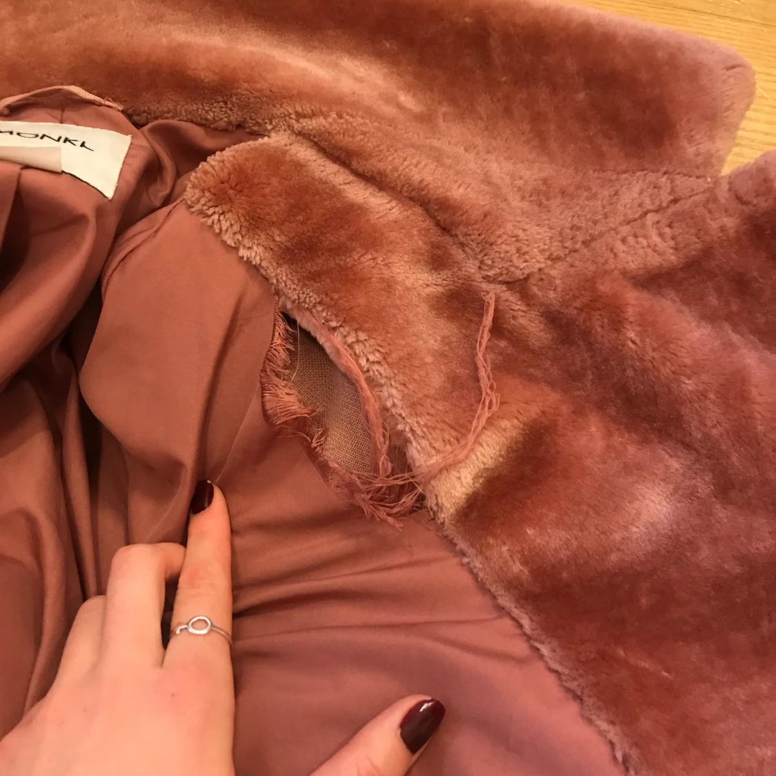 Rosa jacka från Monki - 91