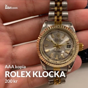 Rolex Akopia - Guld med silver. 