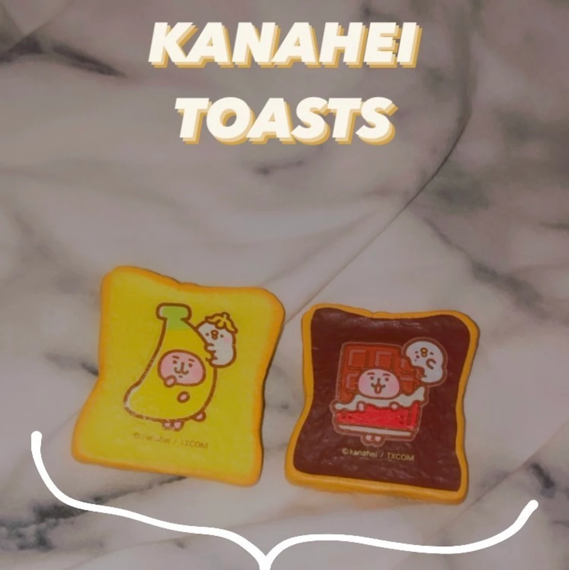 Kanahei toast squishys