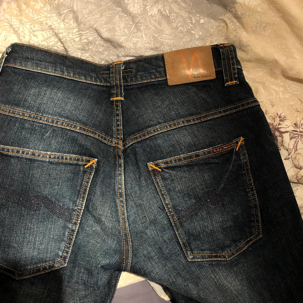 Fräcka Jeans från Nudie Jeans co, nästintill oanvända!✨✨. Jeans & Byxor.