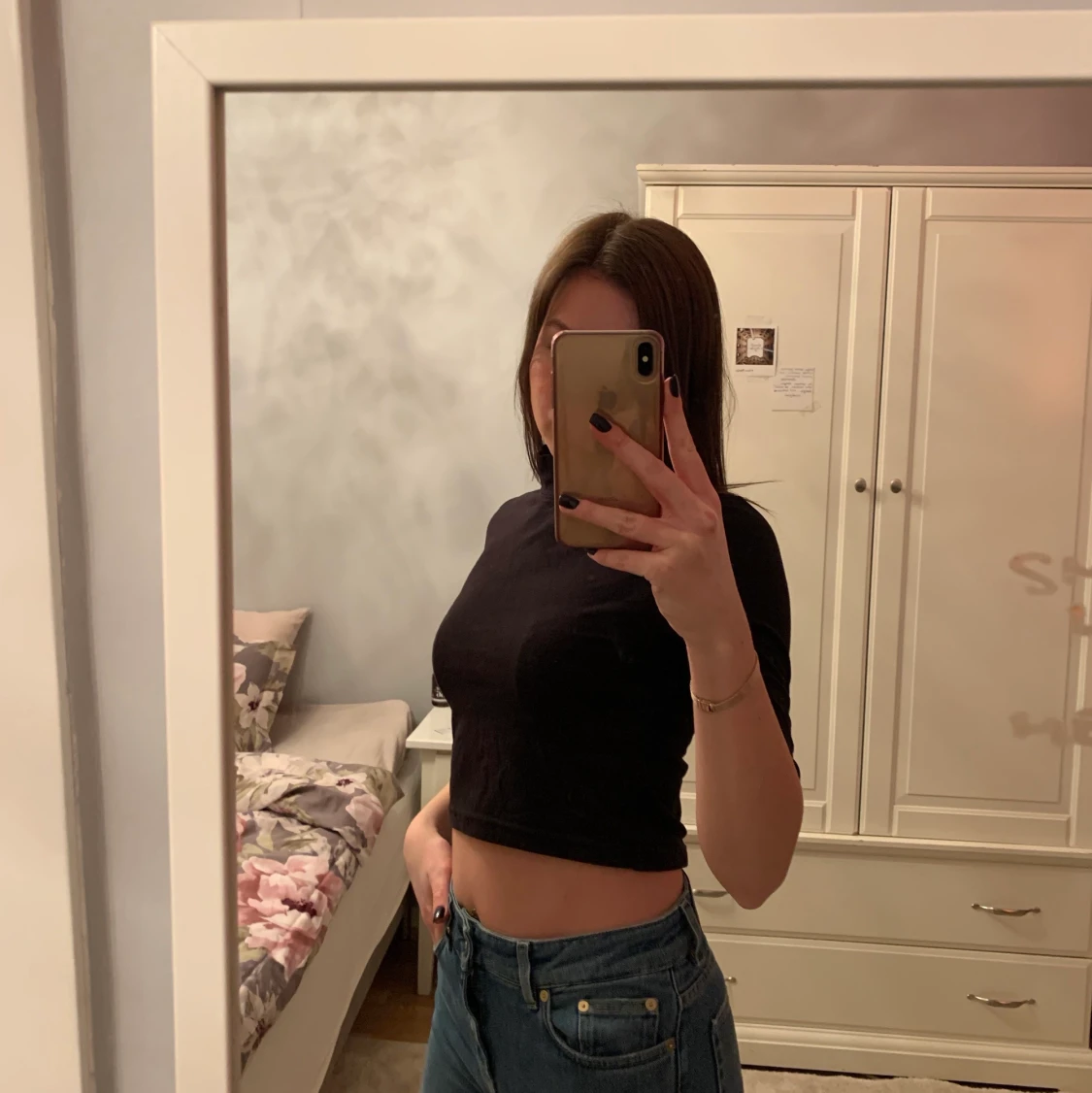 Croppad polo WEEKDAY