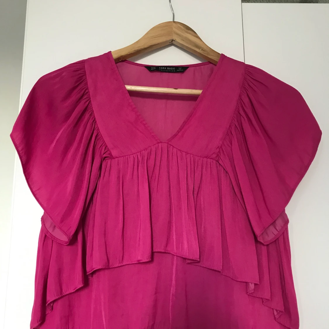 ZARA Rosa Topp - Blus strl xs/34  - 91