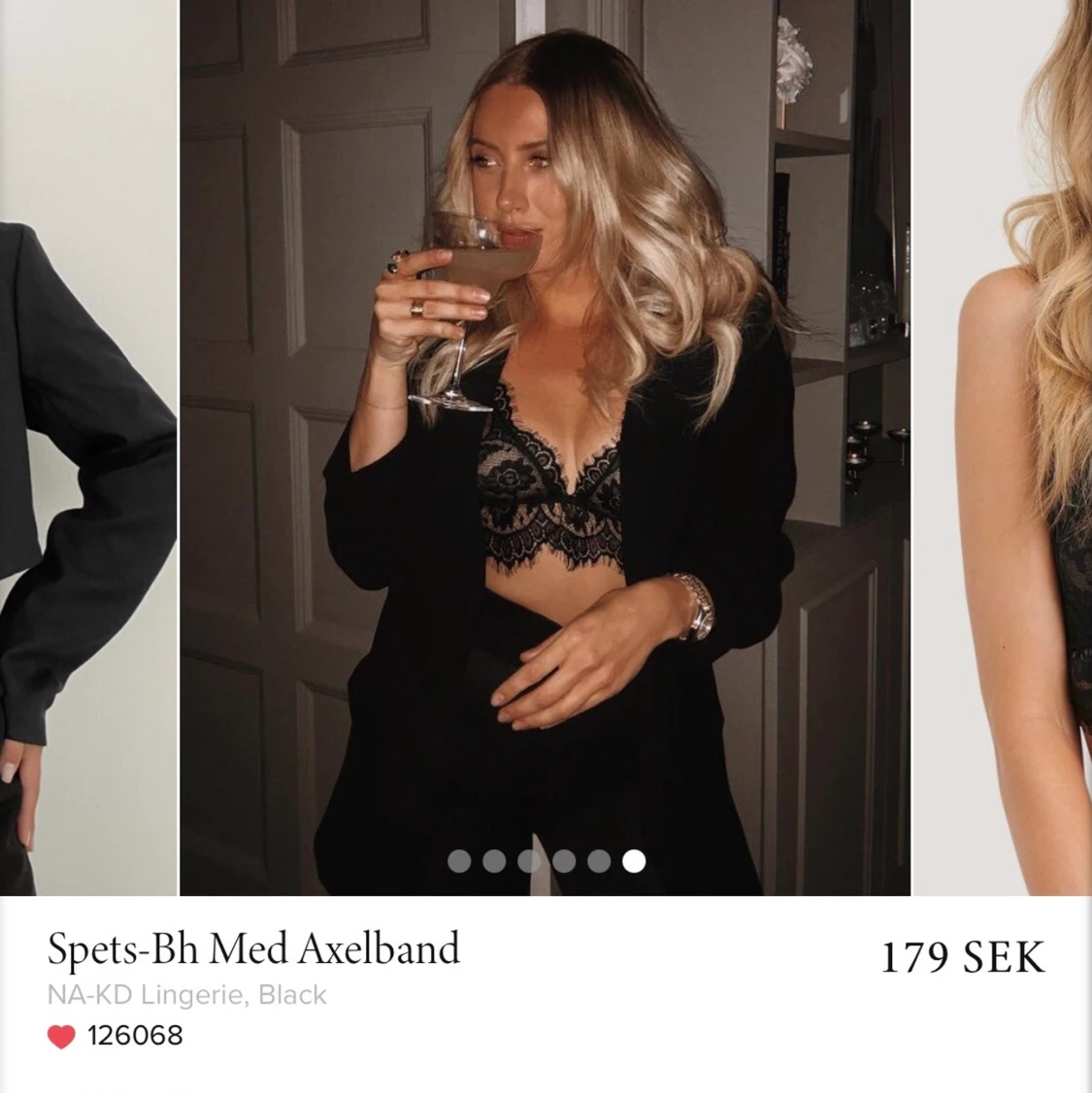 Spets BH från NAKD - 90