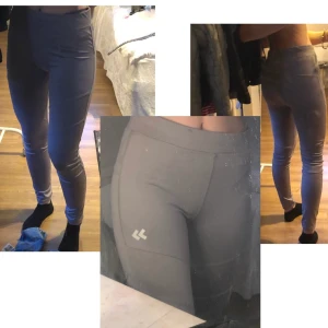 baby lila SUPERFINA teäningstights - Superfina träningsthights som säljs super billigt, är i nyskick, använda kanske 2 ggr. Tightsen är från lager 157 & strl står inte i byxorna men de passar perfekt på mig, de är mer stora än för tighta så skulle säga att det är strl M  ( / S )