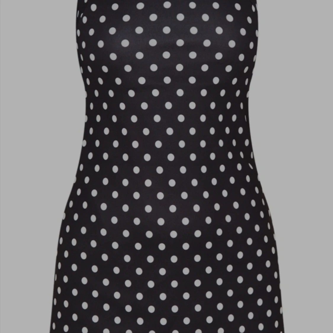 Armlös kort klänning 