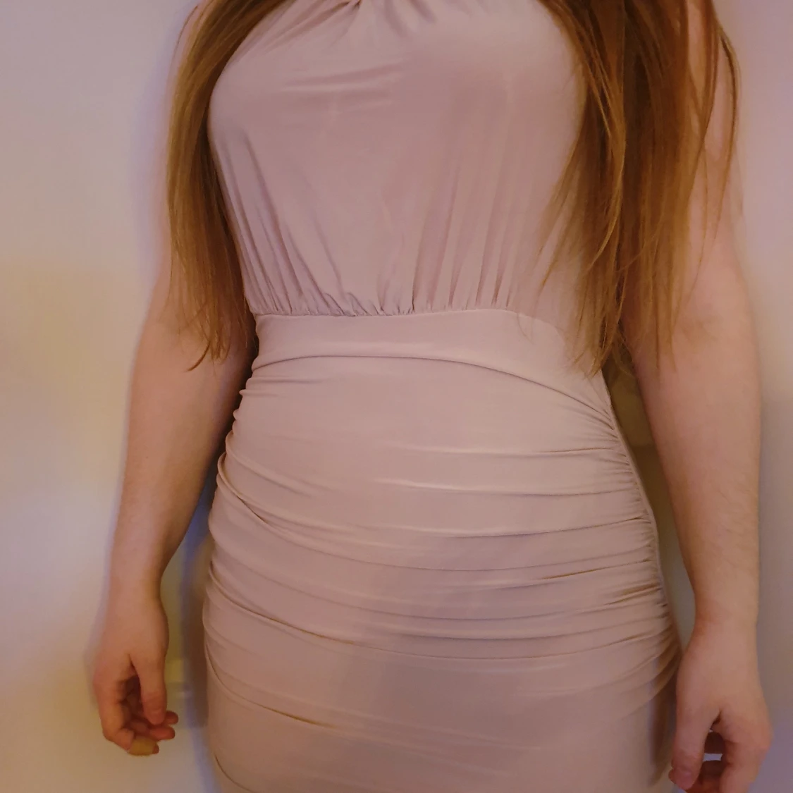 Halterneck klänning - 90