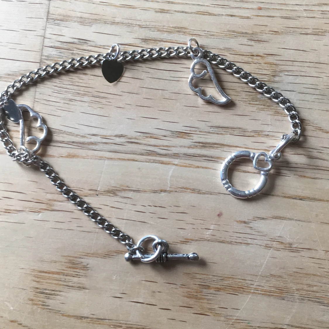 Hemmagjort Silver armband - 90