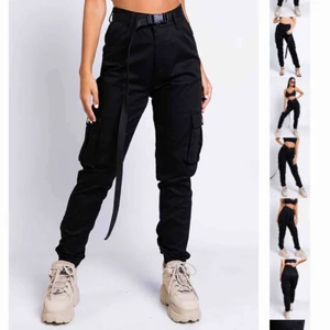  - säljer dessa trendiga cargonyxor från madlady inklusive ett bälte. nypris 499kr + 99kr bälte, säljer för 300kr dvs HALVA PRISET. går ner i pris för snabb affär :-) 