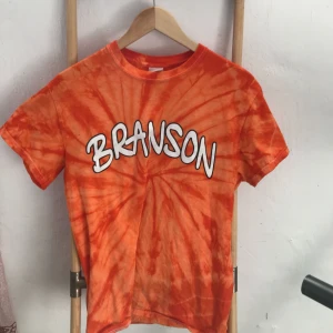  - Orange Tie  dye T-shirt 