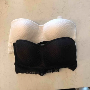  - Två bandeau bh:ar. Knappt använda. 50 kr/st, 75 kr för båda. 
