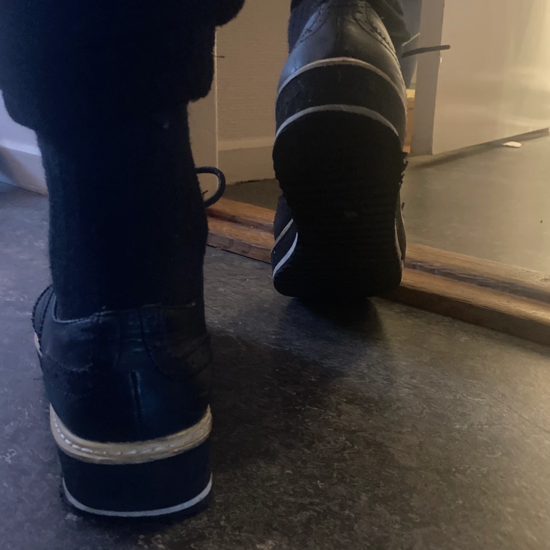 Brougeskor med platå - 91