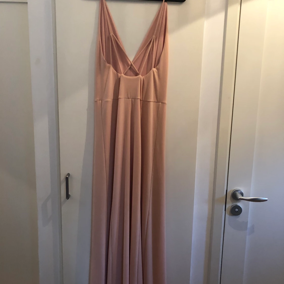 Rosa långklänning - 90