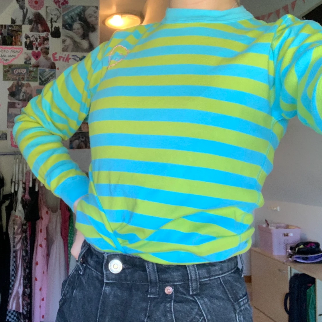 Söt långärmad tröja - 90