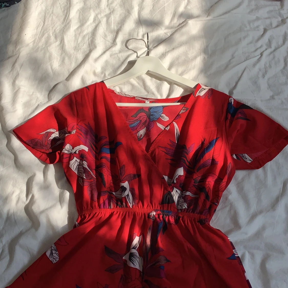 Röd klänning  - 90