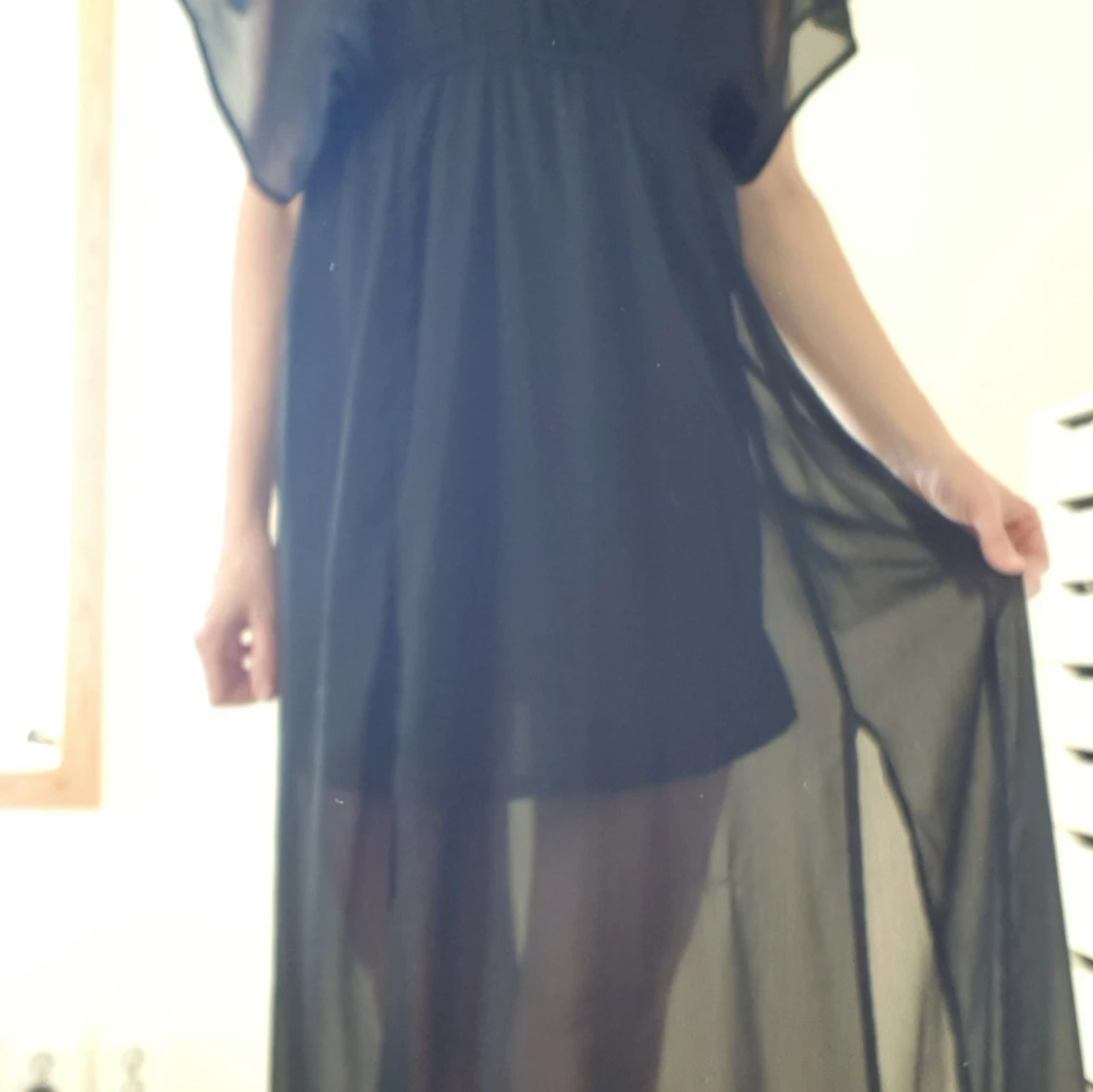 Lindex - lång klänning - 90