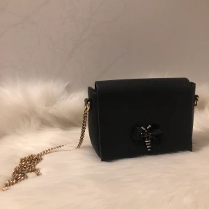 Zara väska - En liten svart Axelremsväska från Zara, knappt använd!