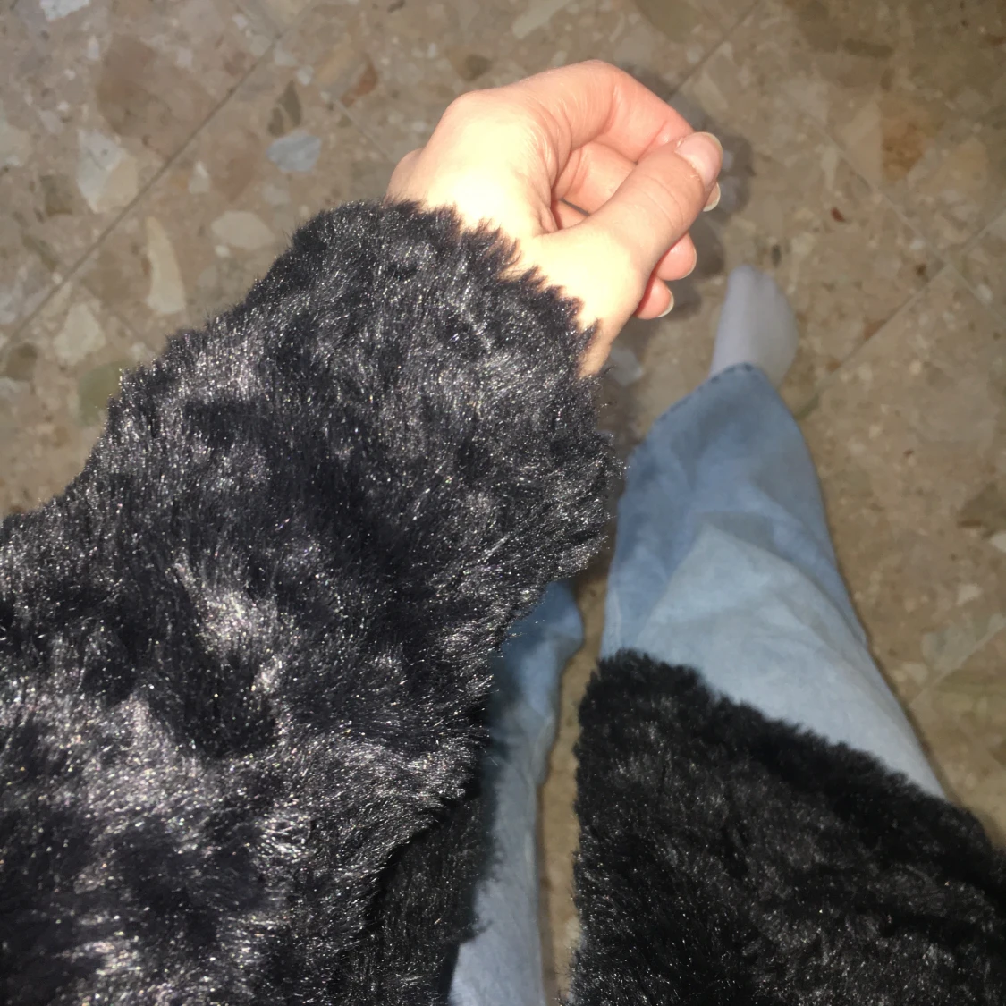 Faux fur jacka - 91