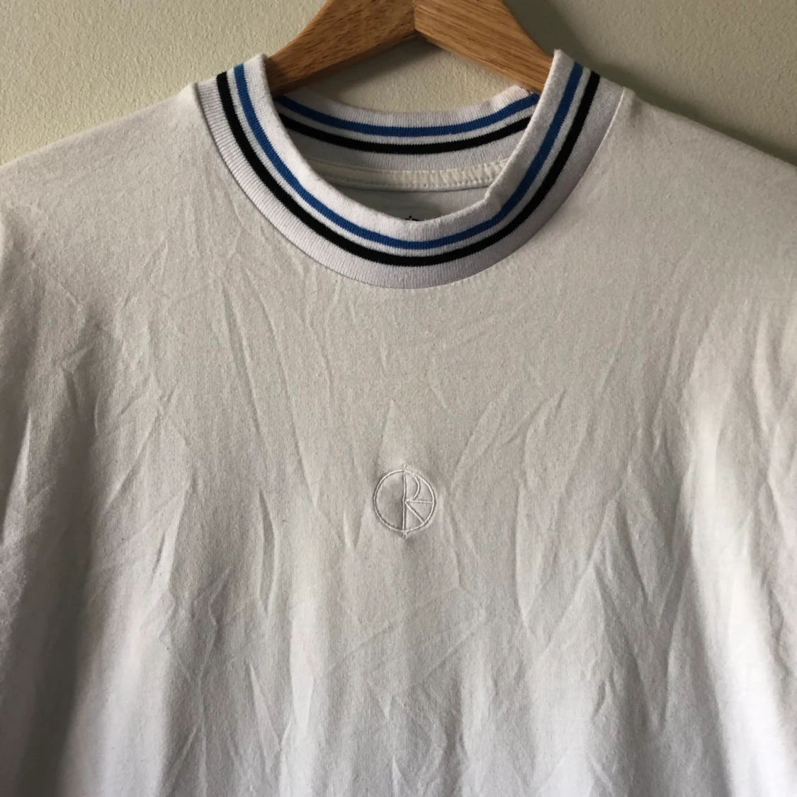 Polar Longsleeve tskirt med randig krage - 91