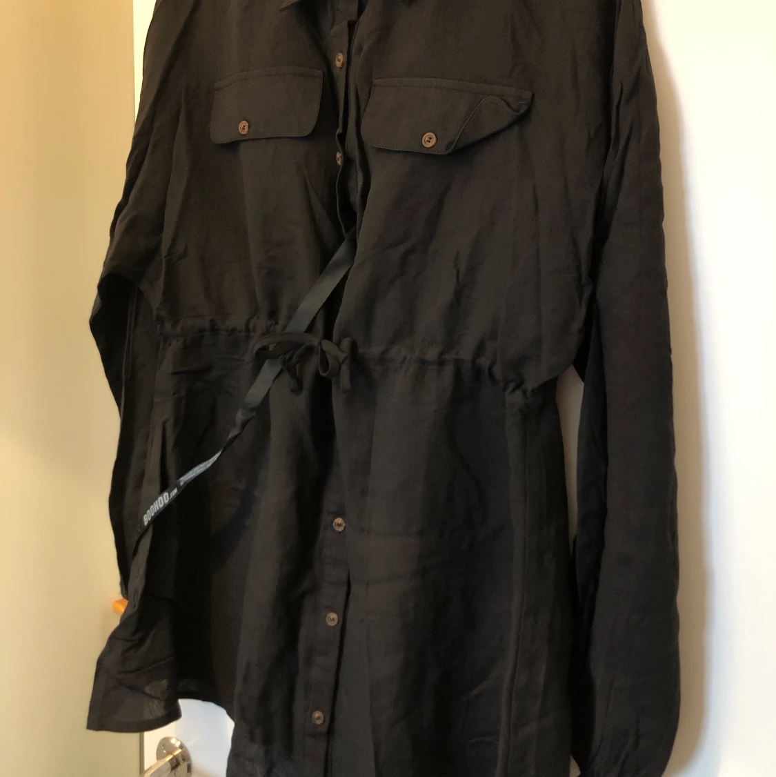 Svart skjortklänning - 90