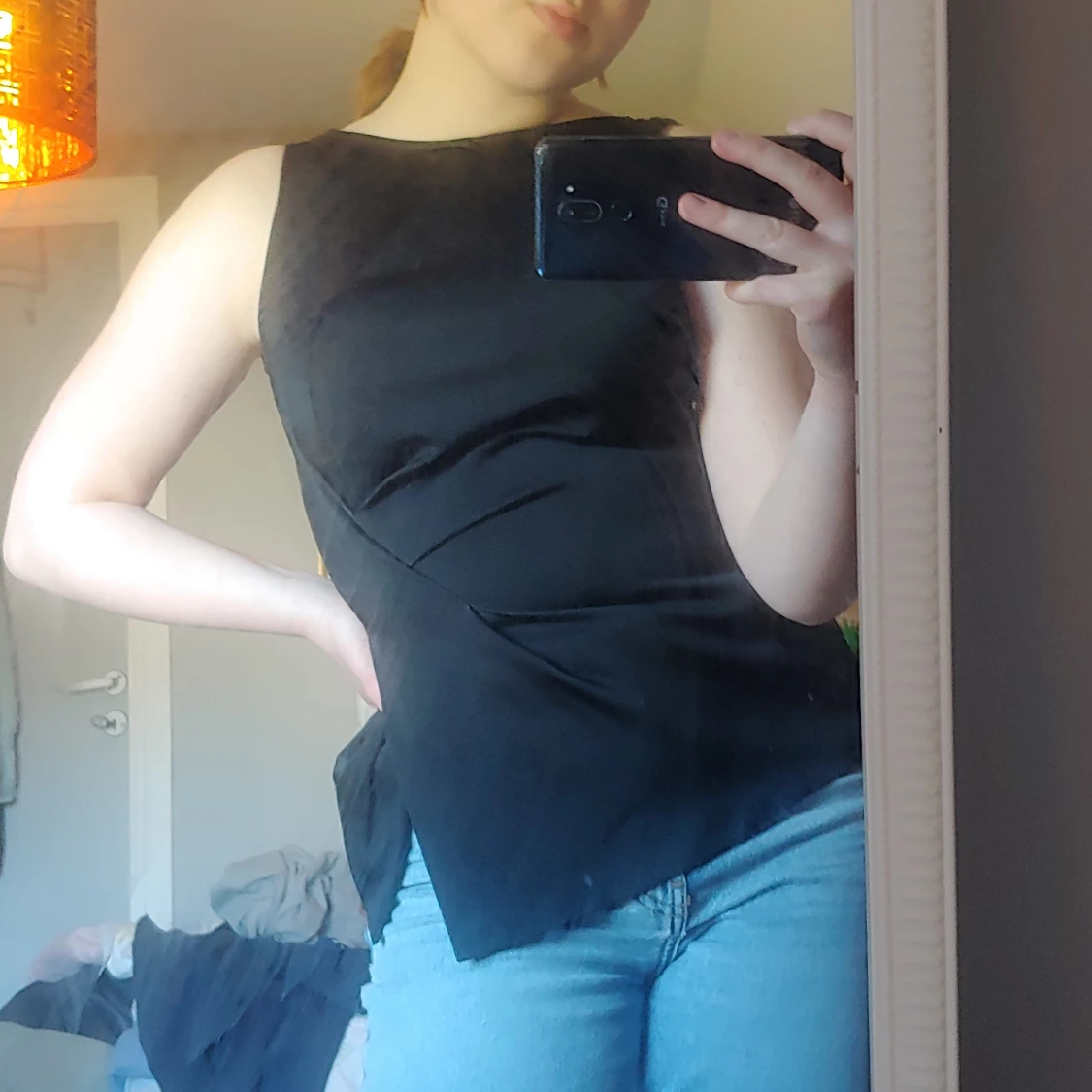 Zara svart partytröja - 90