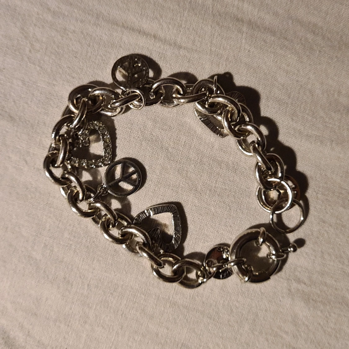 Stål kedjearmband