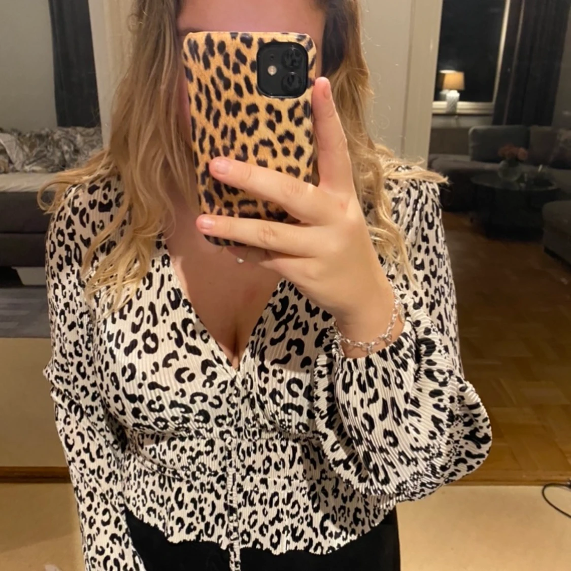 Plisserad topp  - 90