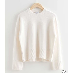 Vit stickad tröja - Fin stickad tröja från other stories, bra skick