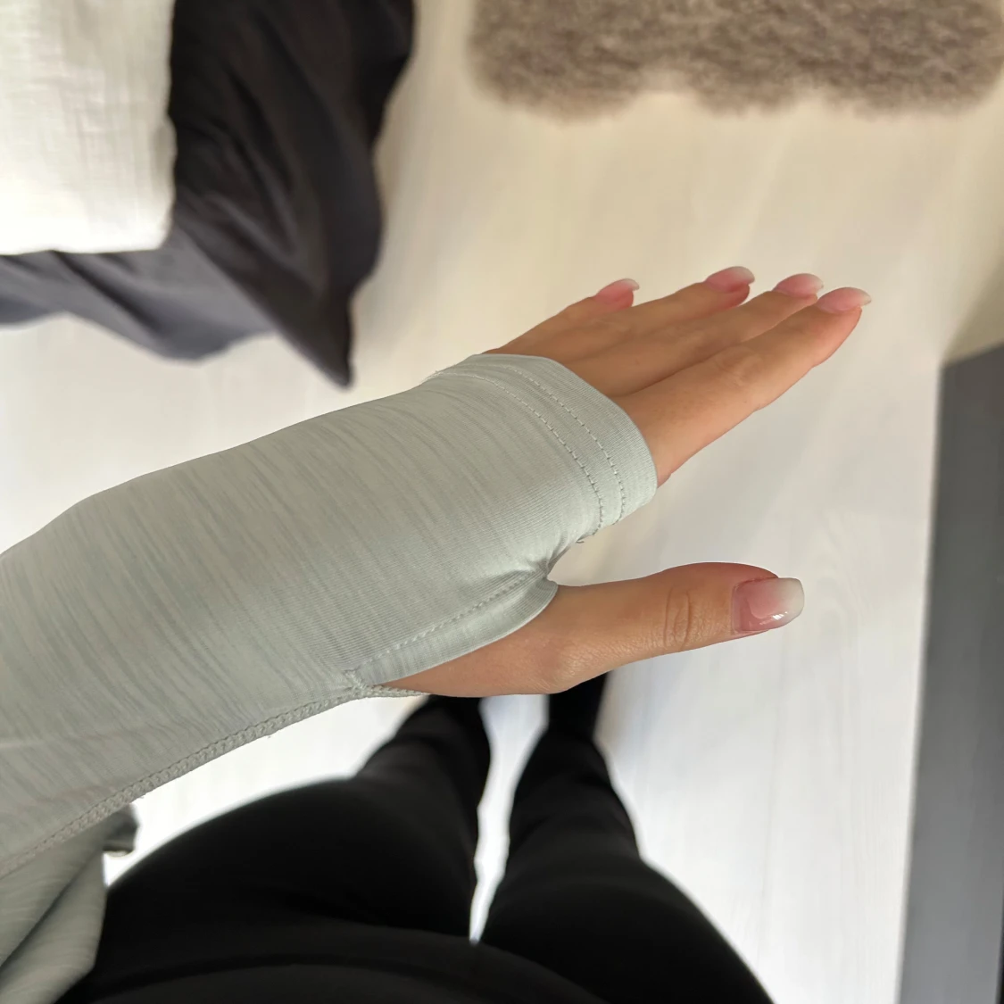 Ljusblå träningstörja - 91