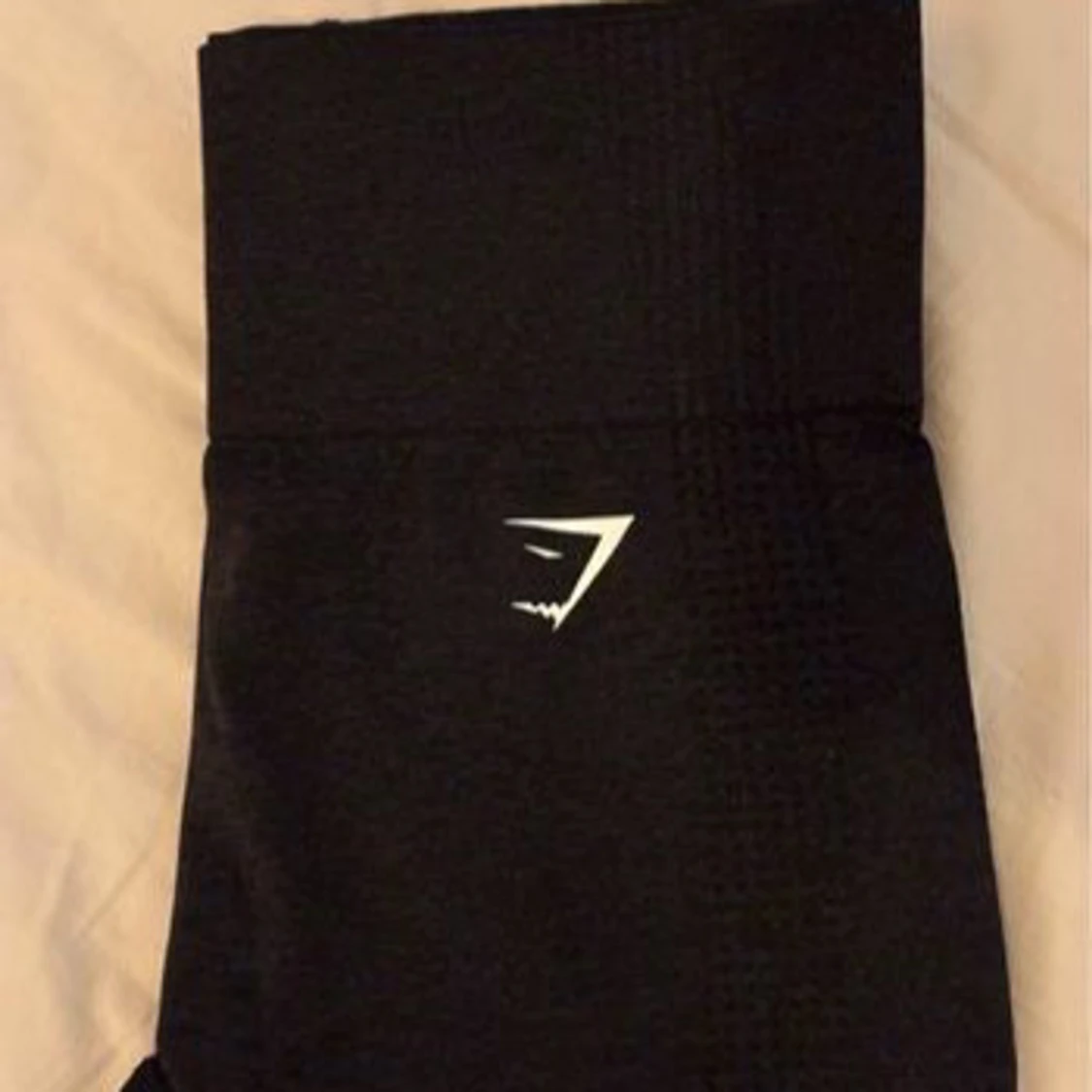 Svarta gymshark tights str M