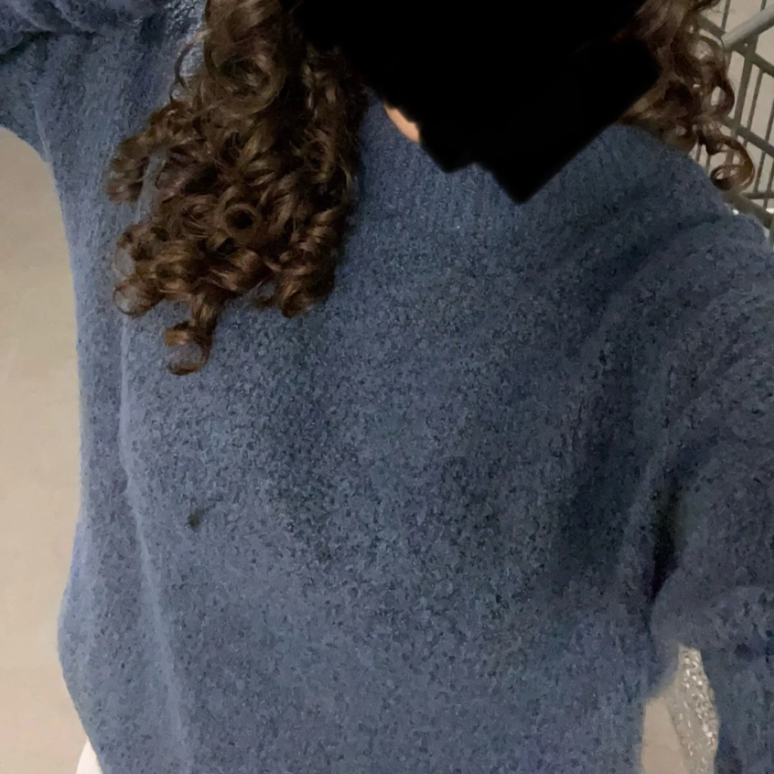 marinblå stickad tröja från lager 157 - 90