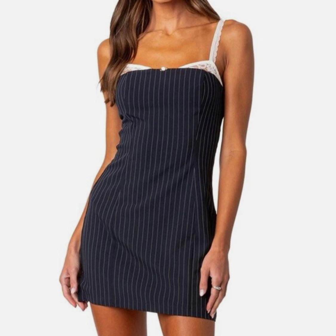 Pinstripe klänning - 90