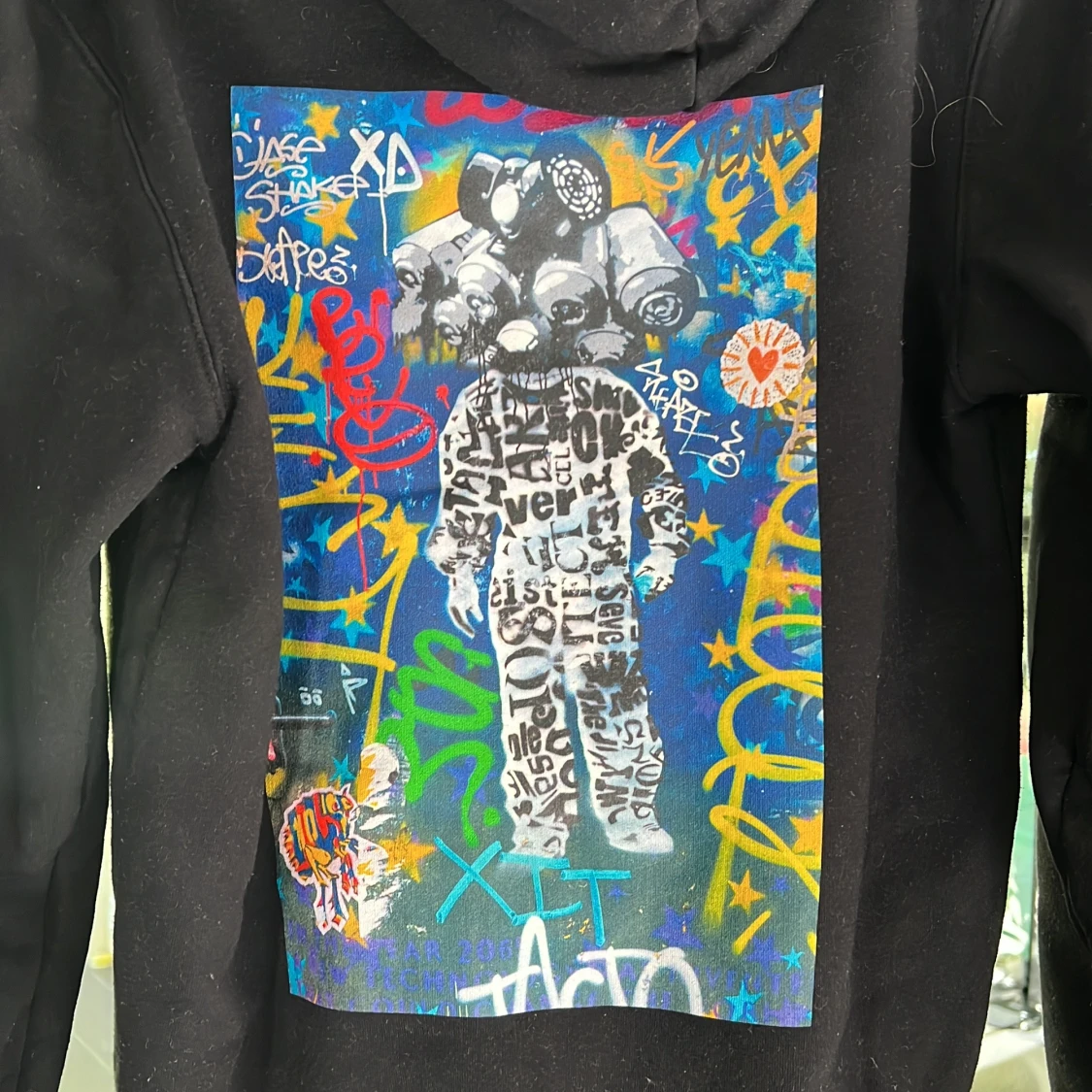 Färgglad hoodie  - 91