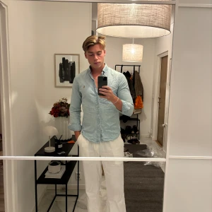 Ralph lauren skjorta - Blå skjorta  Sitter som ett skott!