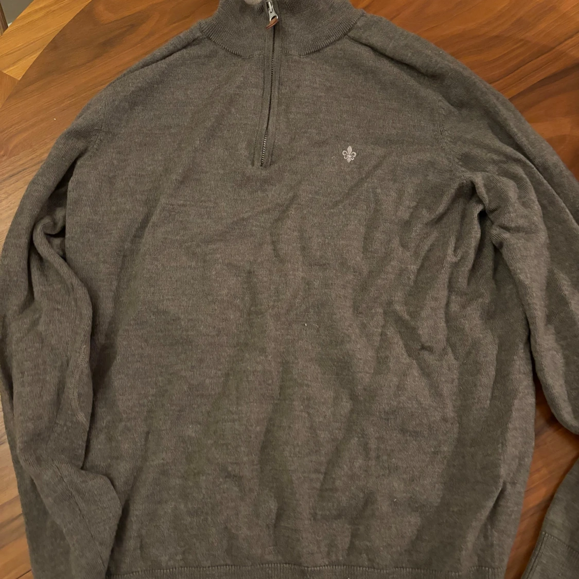 Morris half zip beige brun - 90