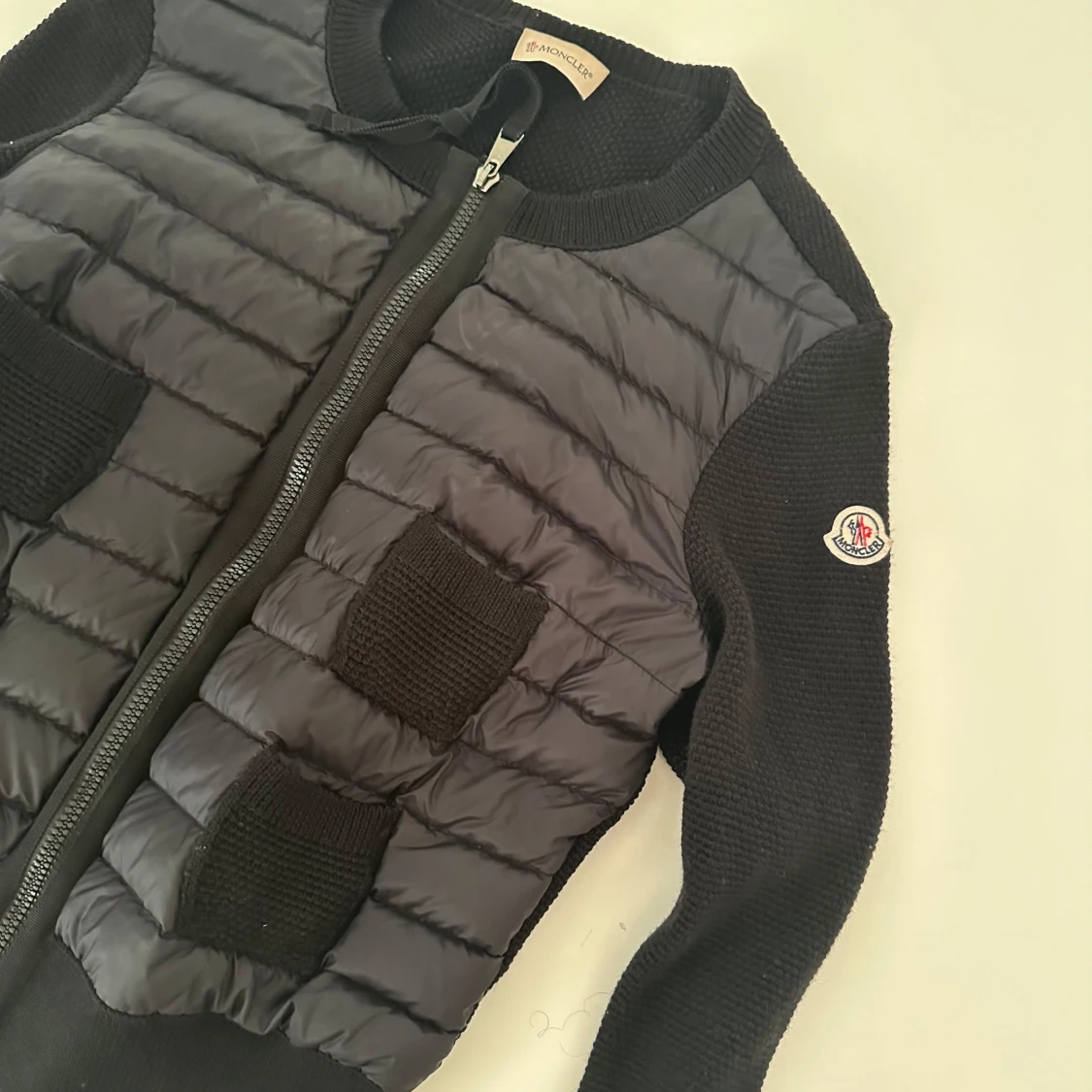 Svart Cardigan jacka Moncler M - 91