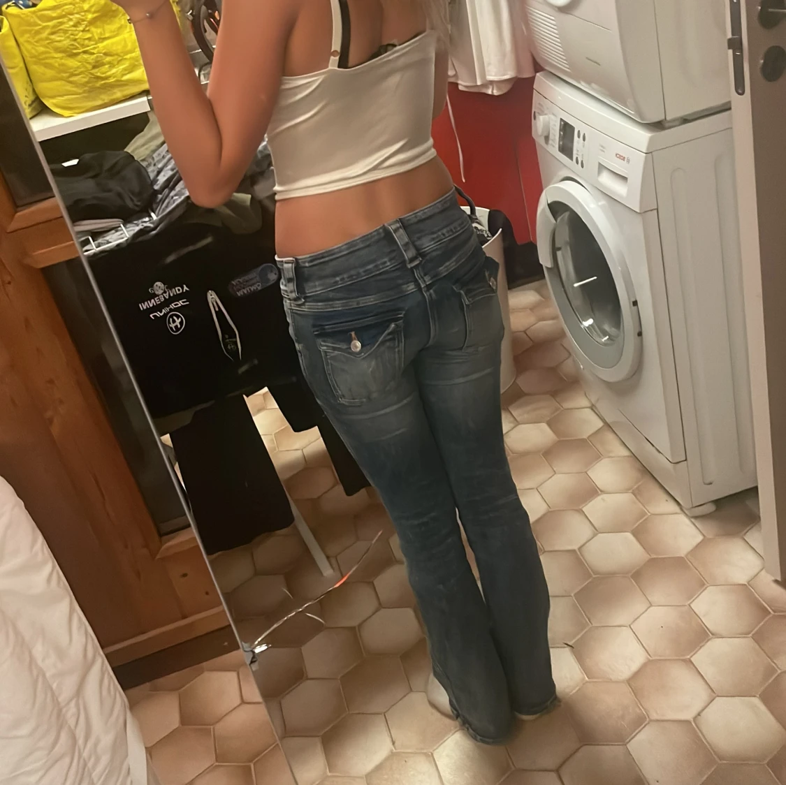 Low waist jeans  - 90