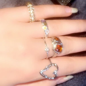 Ringar - 5st ringar varav 3 är reglerbara