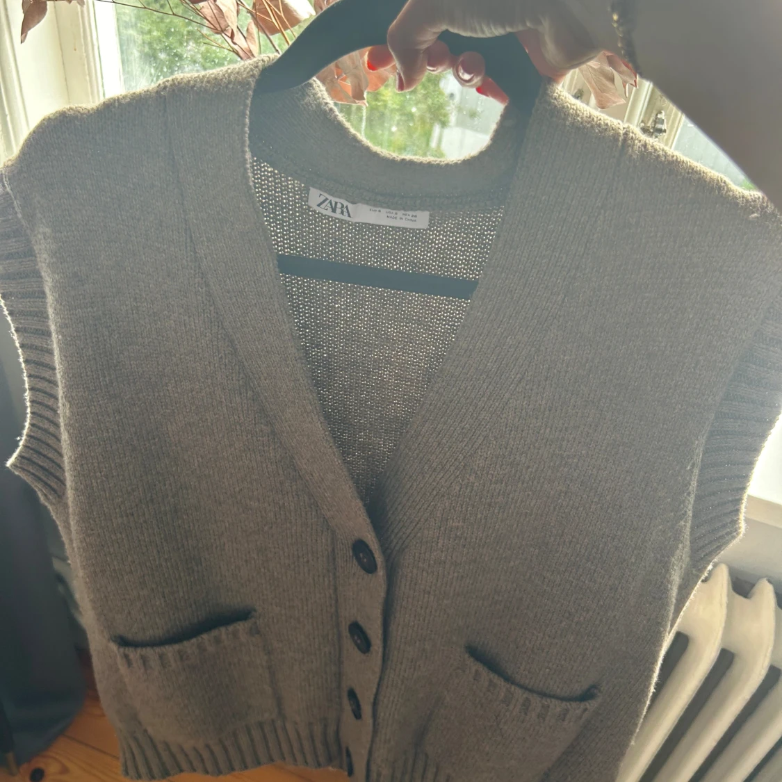 Stickad väst  - 90