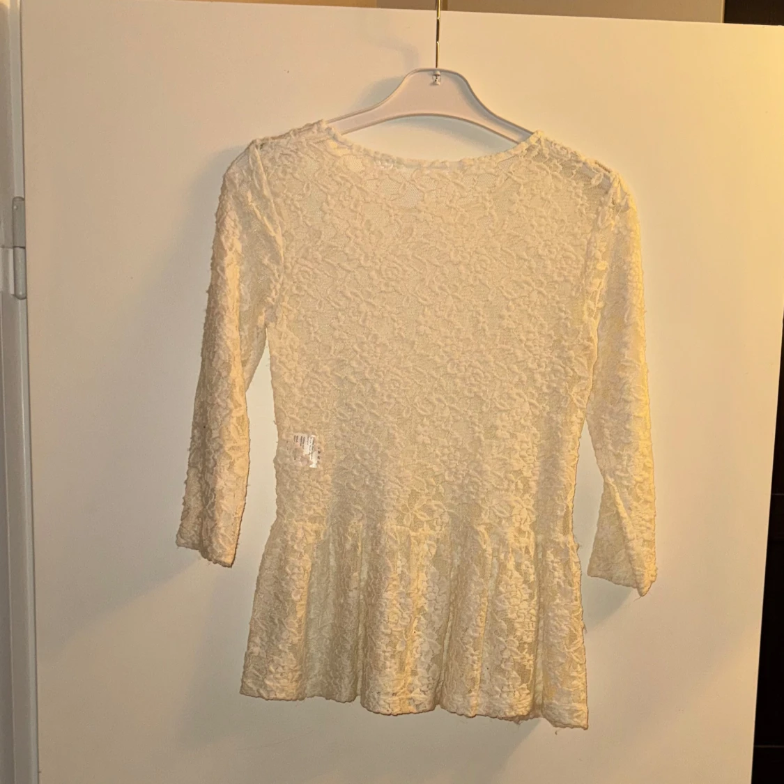 Vit spetsblus från J. Gelbgg - 90