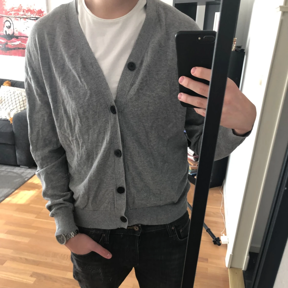 Stickad Cardigan
