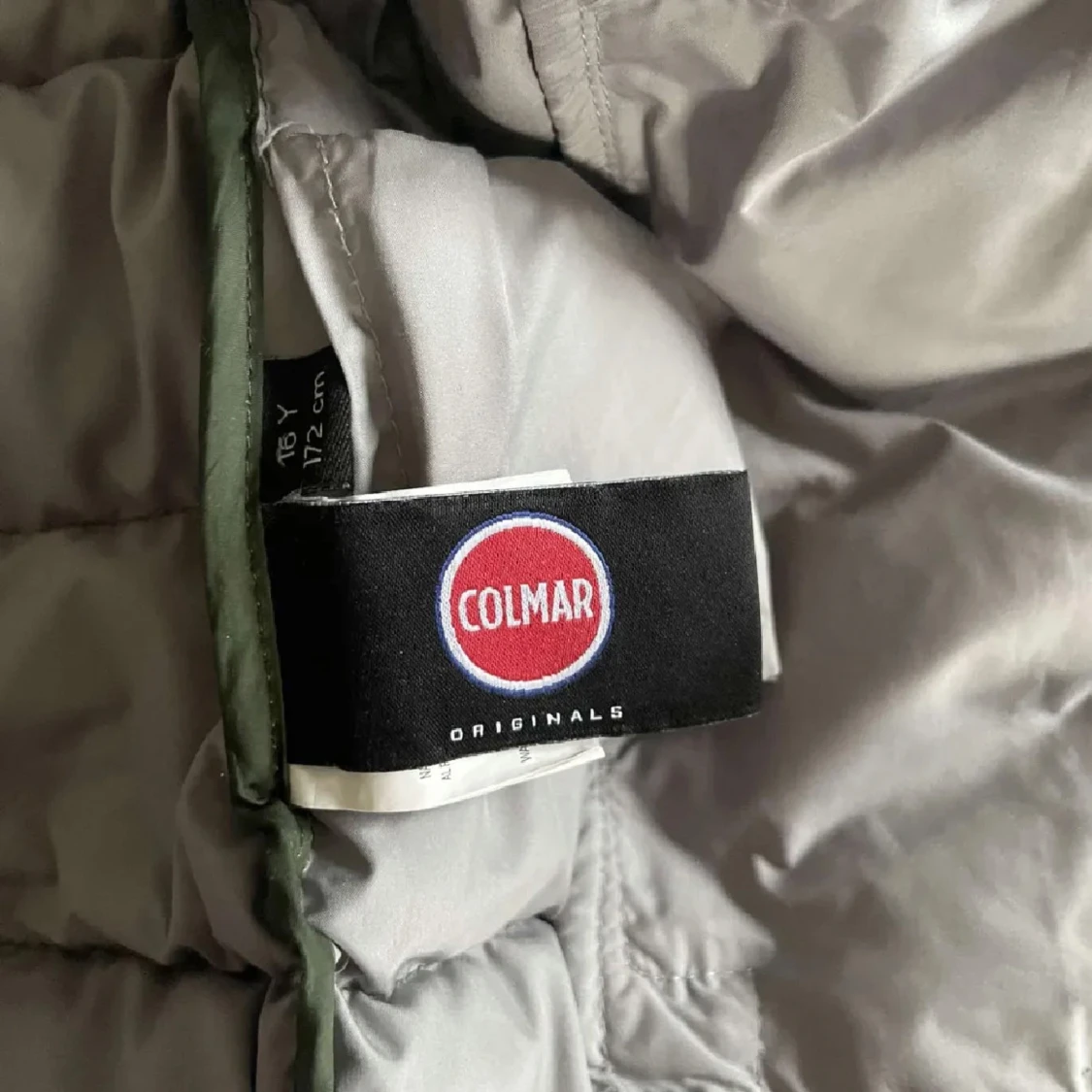 Grön pufferjacka från Colmar - 3