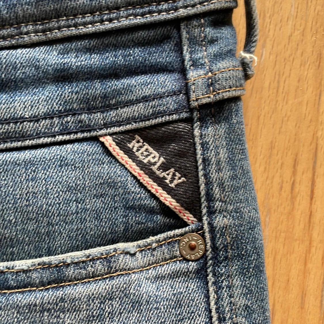 Blå jeans från Replay - 91