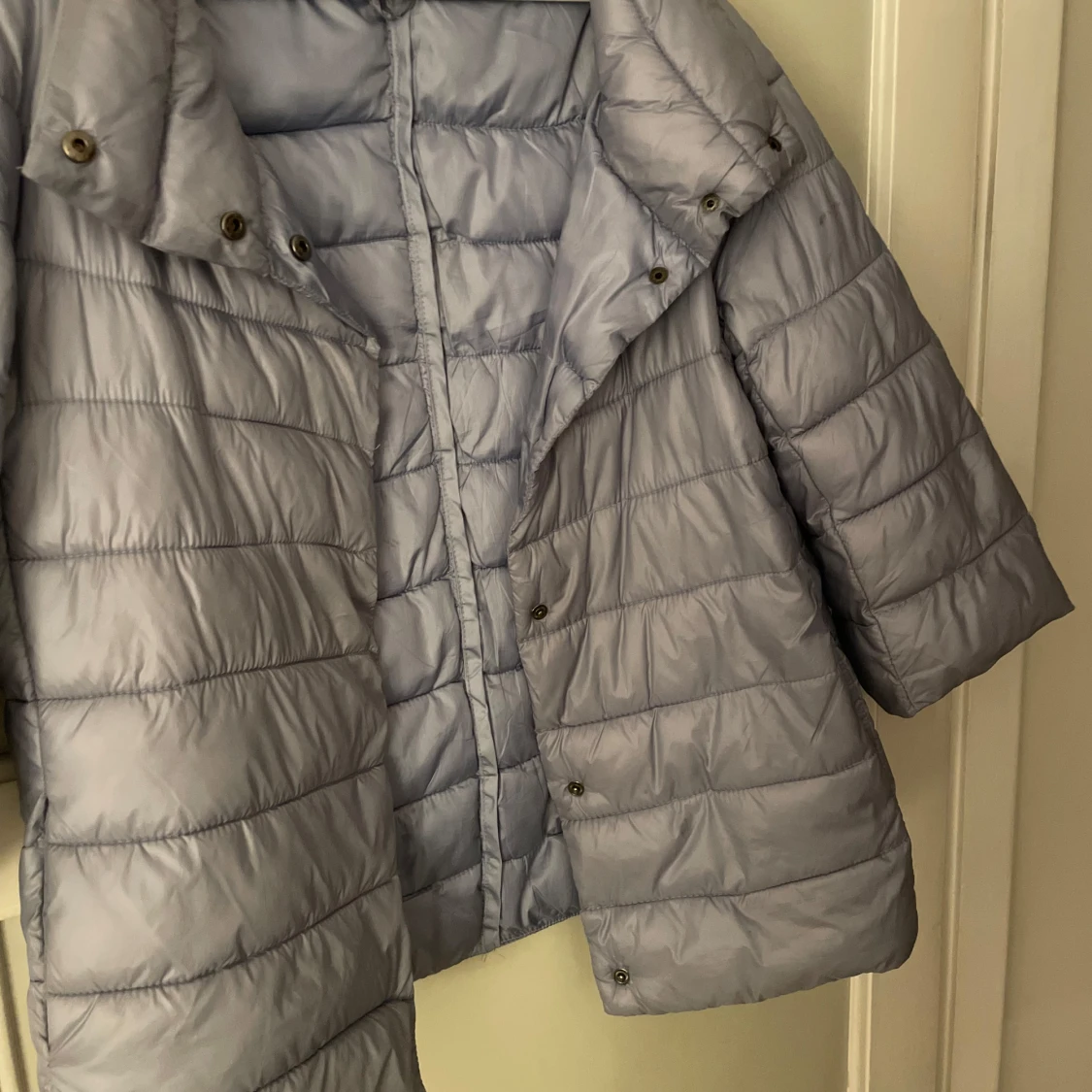 Ljusblå pufferjacka - 91