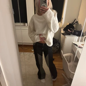 lågmidjade jeans - coola mönstrade jeans med låg midja, inga defekter🌟