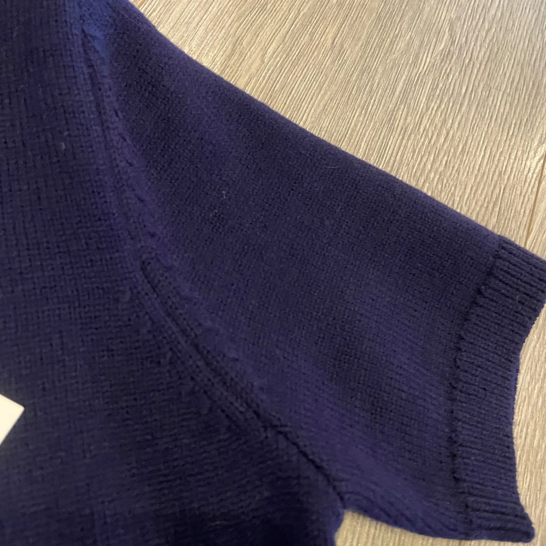 Mörkblå stickad tröja från Zara - 91