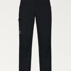 Svarta byxor från Haglöfs - Säljer ett par svarta byxor från Haglöfs i nytt skick aldrig använt . De är högmidjade och har en praktisk dragkedja på benet för extra förvaring. Perfekta för utomhusaktiviteter och har en normal passform. Materialet känns slitstarkt och bekvämt.