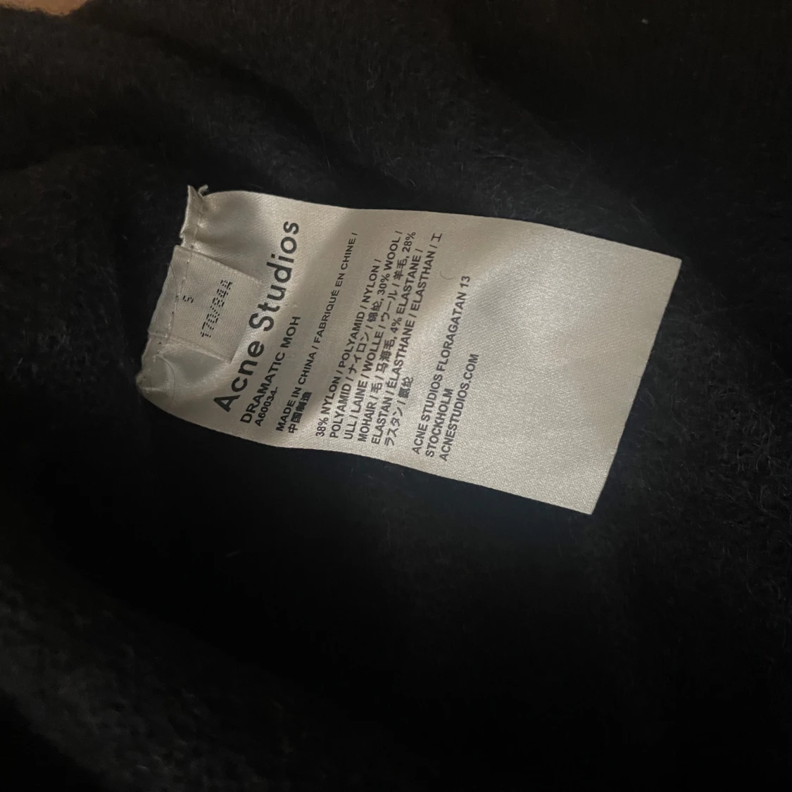 Svart ull från Acne Studios - 91